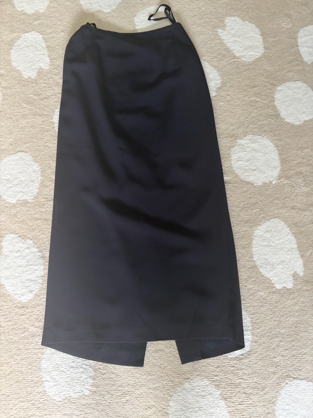 Ellen Tracy Navy Straight Skirt